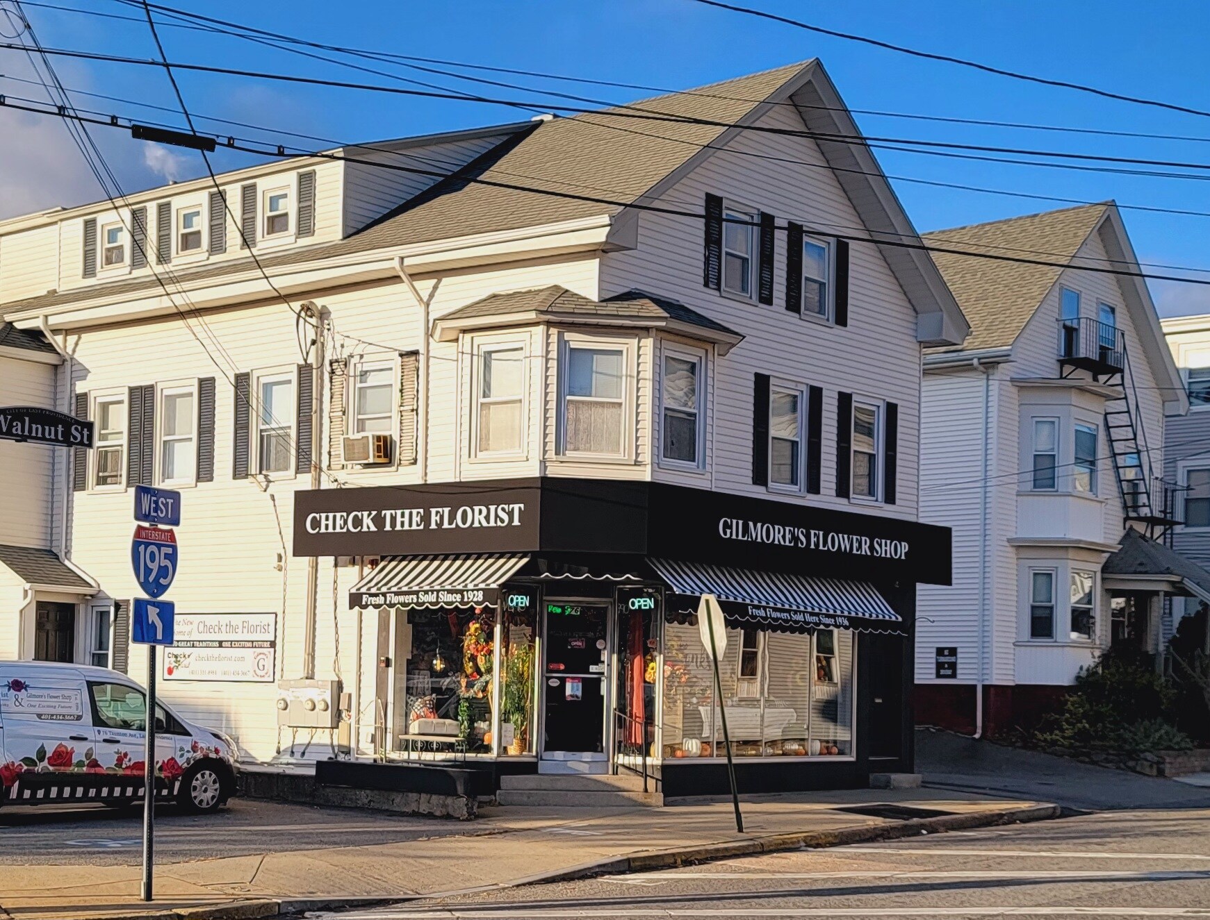 A photo of our current location
